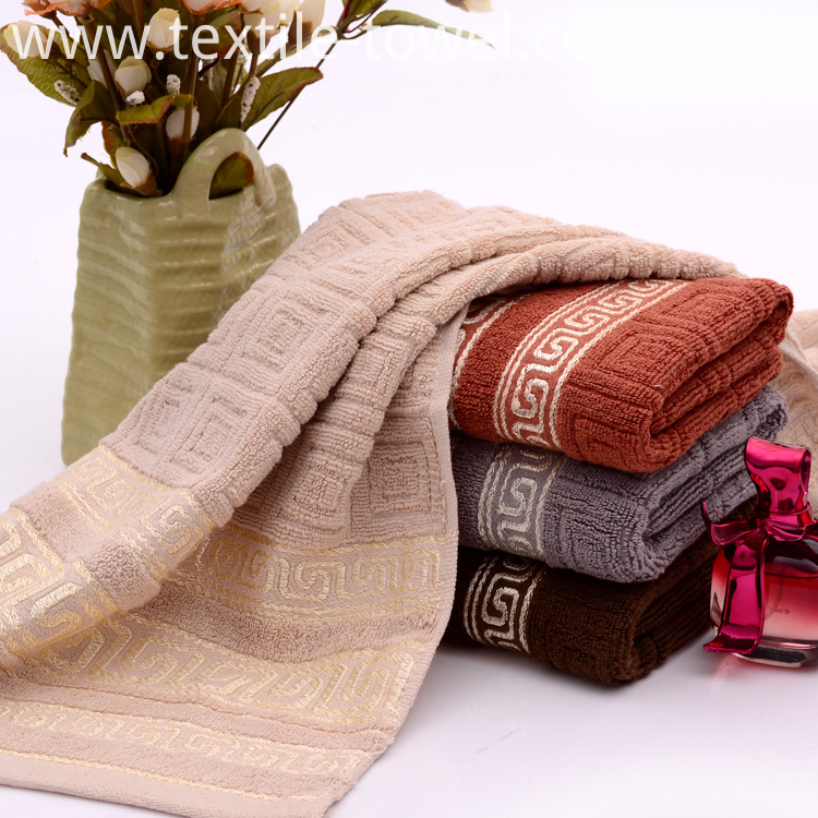 Grey Towels Embossed Homocentric Squares. Grey Towels Embossed Homocentric Squares.
